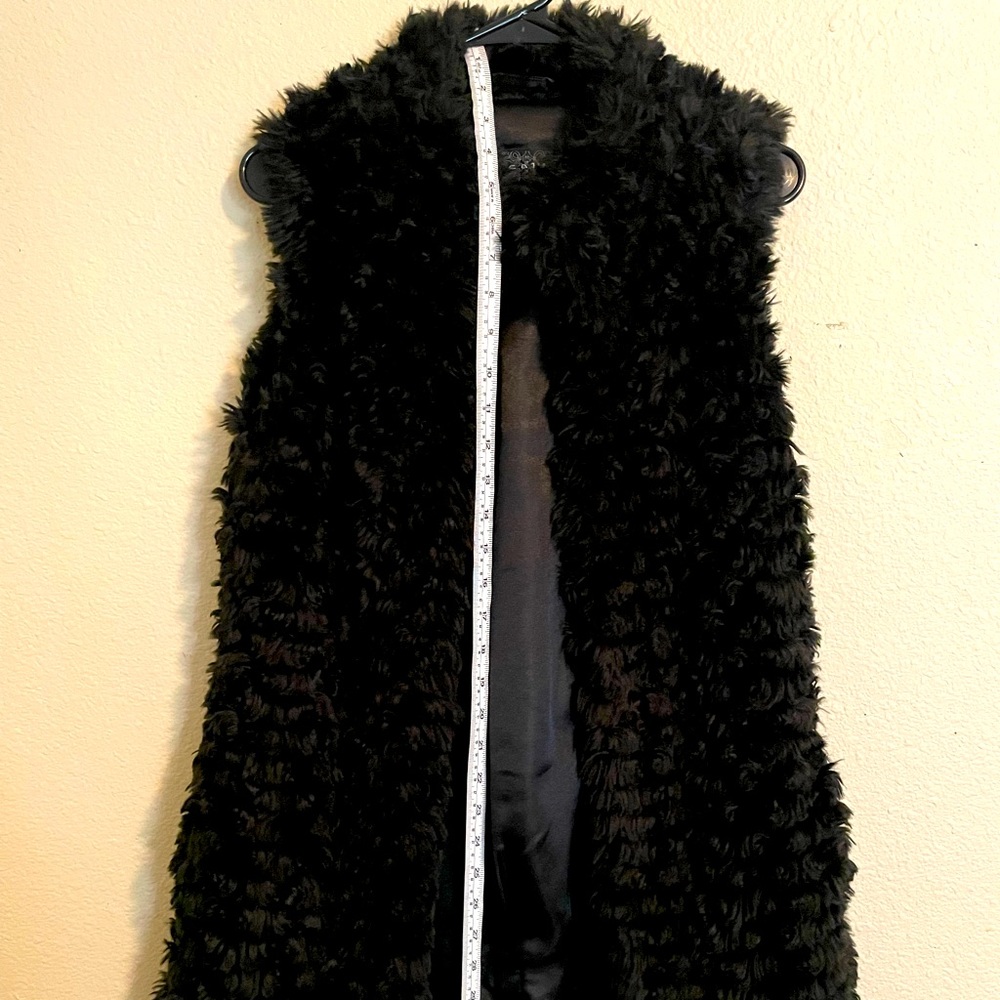 Live a little faux fur coat